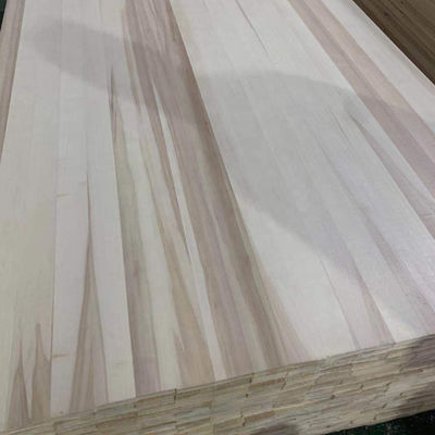 モダンデザイン Populus spp 家具用のポップル木板 湿度8%~12%