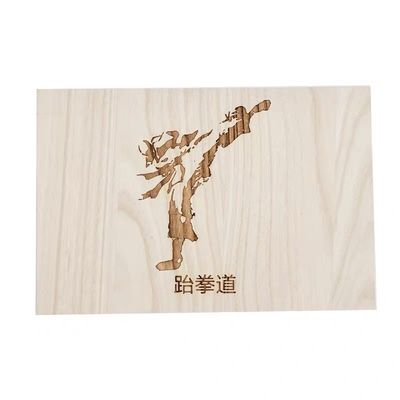 パーソナライズ可能なタークウォンドのための折りたたむボード 耐久性があり,パウロニア木で作られています