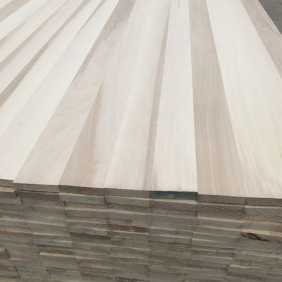 炭化化ポップルエッジ 木製パネル 建物の建設用 木製パネル 長さ100mm-2440mm