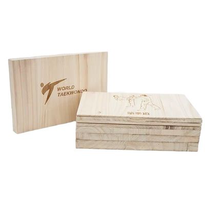 パロウニア武道競技のブレイキングボード 225x300mm タクワンド練習用 厚さ3-30MM