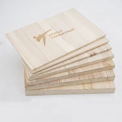 パロウニア武道競技のブレイキングボード 225x300mm タクワンド練習用 厚さ3-30MM