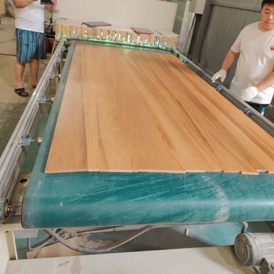 パーソナライズされたパウロwnia ログ エッジ 粘着 固木板 UV オンライン技術サポート