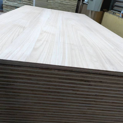 FSC100%認証 パウロニア木製板材の多層家具パネル